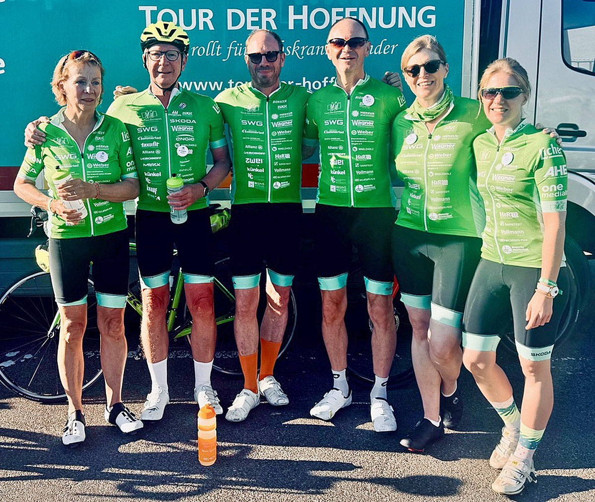 Tour der Hoffnung 2024: Charity Bike Tour Raises Funds for Children With Cancer